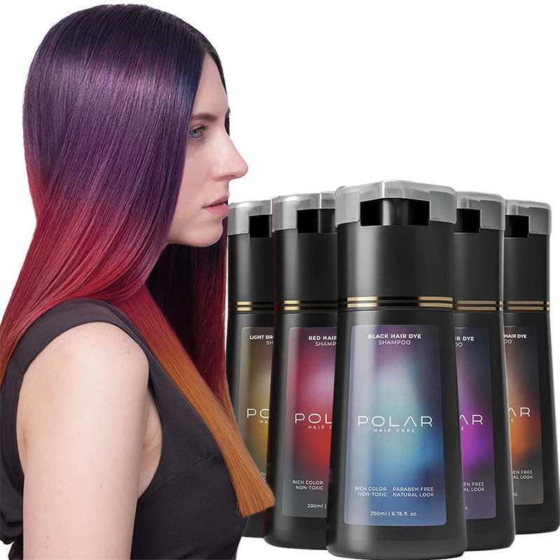 Hair Spray Color - 200 ml Haarfärbe-Shampoo, schnell färbendes Haarfärbemittel,