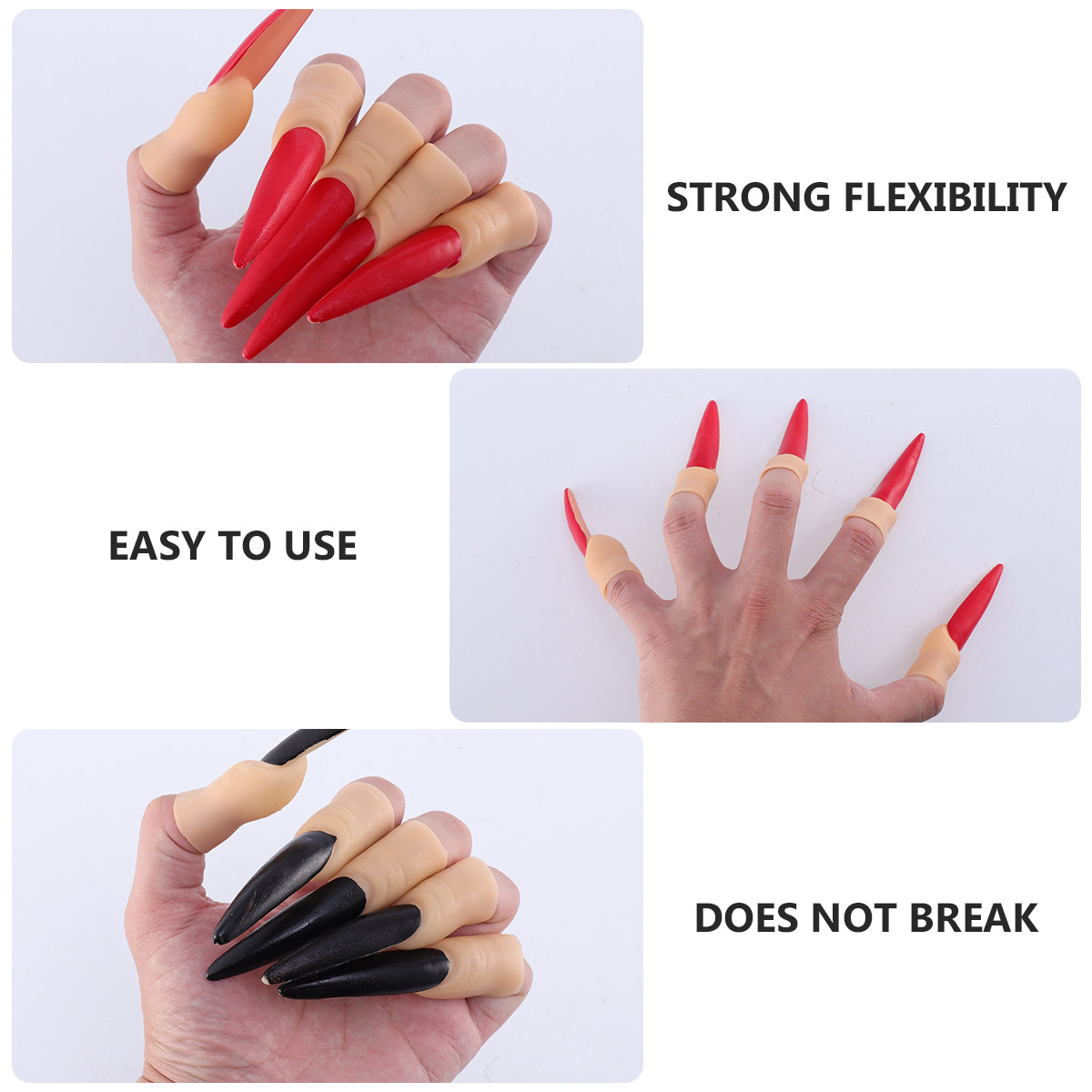 20 Stück Halloween-Nagel-Requi – Easy Cosplay Prop Bewertung und Preis