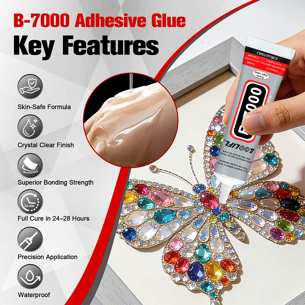 Loolifl B-7000 15/25/50/110ml  – Contact Cement Glue Bewertung und Preis